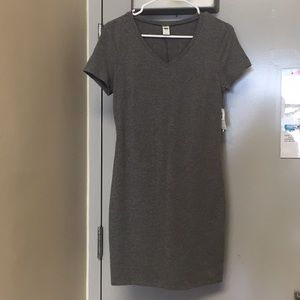bnwt!! grey shift dress